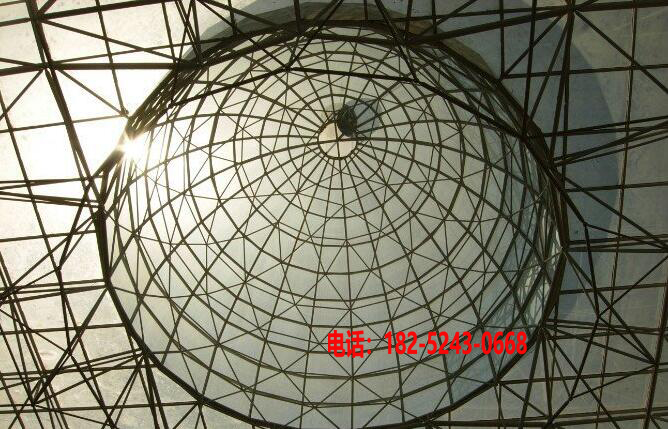 采光頂網(wǎng)架加工工程